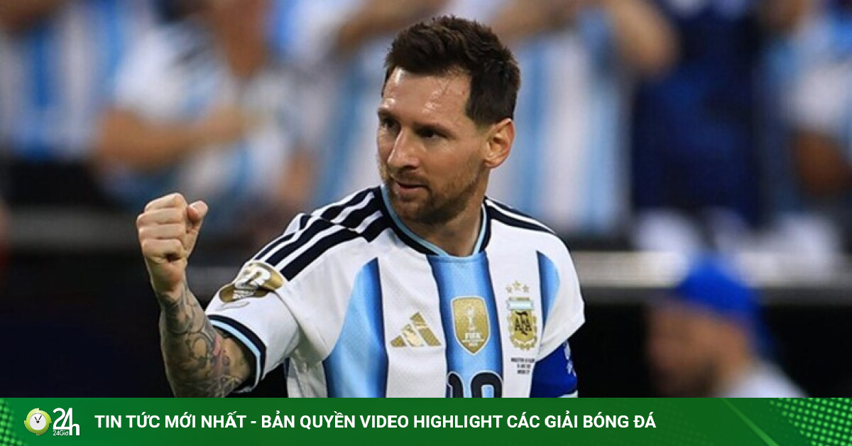 Messi xung danh vi than